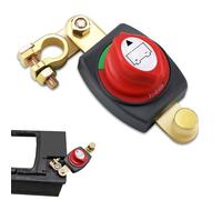 Tnhsvp Stacca Batteria per Auto 12V/24V/48V, Regolabile 180° Interruttore di Separazione Della Batteria, Staccabatteria, per Auto, Moto, Camion, Veicoli, Barca