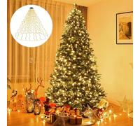 TNMOO Luci Albero di Natale, 400 LED 16 * 2M Catene Luminose per Natalizie, 8 Modalità Luci Stringa Natalizie, Luci Natale Fata per Interni Esterni Natale Giardino Decorazioni - Bianco Caldo