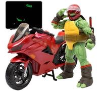 Tnmt Bst Axn IDW Raphael Action Figure Con Metallico Caramelle Coat Gitd Sport