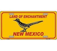 TNND Road Runner New Mexico novità Targa Targa in Metallo 15,2 x 30,5 cm