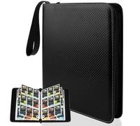 TNOMSNO Album Porta Carte Collezionabili, 50 Pagine 900 Tasche Album Carte per Carte Collezionabili, Raccoglitore Professionale Carte Collezionabili, Raccoglitore di Carte