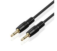 TNP Cavo da 3,5 mm (3FT, 91 cm), Connettore jack audio telefonico per cuffie, Prolunga di estensione del sensore a infrarossi IR, 3,5 mm 1/8 "TS, Connettore mono jack audio da maschio a maschio