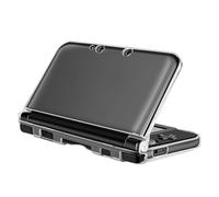 TNP Custodia per 3DS XL - Guscio rigido ultratransparente Crystal, cover protettiva/accessorio compatibile con Nintendo 3DS XL/LL
