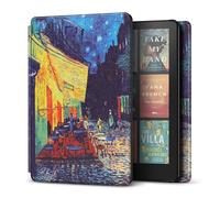 TNP Custodia per Kindle Paperwhite 12ª Generazione 2024 / Kindle Colorsoft Signature Edition - Cover Protettiva Folio in Pelle PU da 17,8 cm per Kindle Paperwhite Kids con Auto Sleep/Wake,