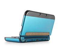TNP Custodia Protettiva in Plastica Alluminio per Corpo Intero per New Nintendo 3DS XL LL 2015 in Pelle Rigida Protettiva Switch Giochi Accessori Console Videogiochi Protezione Lite Case Blu Leggero