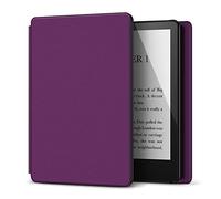 TNP Custodia protettiva per Kindle Paperwhite da 6,8 pollici di 11a generazione 2021, sottile e leggera, in pelle PU, con funzione di spegnimento automatico, per e-reader, viola