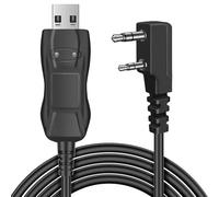 TNP FTDI Cavo di programmazione per radio Baofeng, Kenwood (0,9 m) - Cavo di programmazione USB universale facile da configurare compatibile con UV-5R, UV-82HP, 5RM, 5RX, K5PLUS, BF-F8HP, BF-888S,