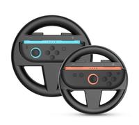 TNP Racing - Volante per Nintendo Switch 2 JoyCon 2025, accessori per controller del volante da corsa, kit di accessori per Nintendo Switch 2 Joy-Con, set da 2, colore: nero