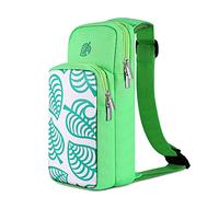 TNP Switch Bag, Borsa da viaggio compatibile con Nintendo Switch & Switch Lite - Borsa a tracolla da viaggio carino portatile zaino da trasporto per giochi Animal Crossing accessori console e