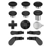 TNP Thumbsticks for Xbox Elite 2 Controller - Accessories Replacement Metal Mod Parts Thumbsticks, Paddles, D-Pads, Tool Compatible with Xbox One Elite Controller Series 2 Core, Black