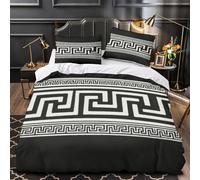 TNSGHAVED Arte dei graffiti Set Di Copripiumino 3 Pezzi stampa 3D con federa decorazione per camera da letto Progettazione urbana delle strade_1 copripiumino for adulti e ragazze Double（200x200cm）