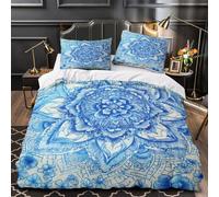 TNSGHAVED Blue Tractor Farm Set Di Copripiumino Set di 3 Pezzi microfibra morbida stampa di 3D con cerniera per cuscini con federe paesaggio rurale copripiumino for coppie e adulti King（220x240cm）