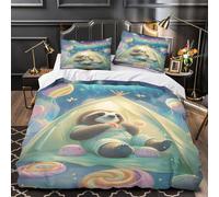 TNSGHAVED Cacciatore di sogni copripiumino 3 Pezzi ultra stampa 3D con federe per cuscini con cerniera decorazioni a tema cuore Set Di Copripiumino for ragazzi e adolescenti King（220x240cm）