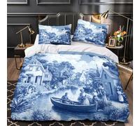 TNSGHAVED Cacciatore di sogni copripiumino Set di 3 Pezzi morbida stampa di 3D con federa decorazione per la camera da letto Arredamento Boho_2 Set Di Copripiumino for adulti e coppie King（220x240cm）