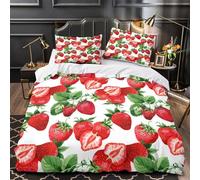 TNSGHAVED Cielo tempestoso copripiumino Set di 3 Pezzi ultra stampa 3D con federe per cuscini con cerniera Scena meteorologica drammatica Set Di Copripiumino for ragazze e bambini Double（200x200cm）