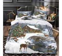 TNSGHAVED Crocifissione cristiana Set Di Copripiumino Biancheria da letto microfibra morbida stampa di 3D con federa con cerniera Icona bizantina copripiumino for ragazzi e bambini King（220x240cm）