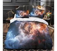 TNSGHAVED Drago mitologico Set Di Copripiumino Set di 3 Pezzi microfibra stampa 3D con federa incluso federe cerniera nascosta Xilografia giapponese copripiumino for adulti e ragazze King（220x240cm）