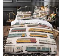 TNSGHAVED Semaforo Set Di Copripiumino 3 pezzi microfibra morbida stampa 3D con federa con federe per cuscini Scena di strada urbana copripiumino for ragazzi e bambini Double（200x200cm）