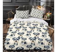 TNSGHAVED Via San Francisco copripiumino Biancheria da letto ultra stampa 3D con federa per cuscini cerniera nascosta Set Di Copripiumino for ragazze e adolescenti Super king（260x220cm）