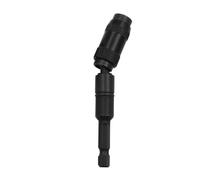 TNSKCIOAU Supporto for Punte da Trapano Magnetico Girevole da 1/4", cacciavite for Lavorazione del Legno, Guida di bloccaggio a Cambio rapido, Asta di prolunga (Argento Nero)(Black)