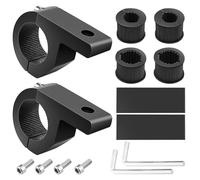 TNSLAND 2 Pezzi Staffa di Montaggio Fari LED Universale Staffe Supporto Faretti 19mm-32mm per Veicoli Fuoristrada Auto Camion Moto
