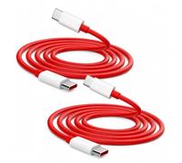 TNSLAND Cavo USB C 6A per SUPER-VOOC, 2 m, 80 W, USB-C a tipo C, ricarica rapida per OnePlus 15R, 13R, 13, 12, 11, 10, 9 Pro 8T, 80 Watt, 65 W, cavo dati per Nord 5, CE5, CE4 Lite, 3 5G, CE 2