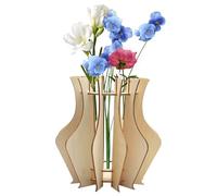 TNSLAND Vaso 3D Puzzle di Legno per Fiori - Girasole, Tulipano, Orchidea, Fiore di Ciliegio