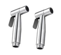 TNSRAY Idroscopino per WC e Bidet - 2 Pezzi Spruzzatore Portatile in Acciaio Inossidabile - Doccetta per Bagno