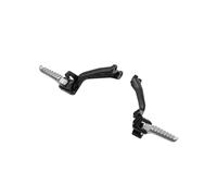 TNSSCZM per Z900 2017-2023 Pedane Passeggero Posteriori per Motociclette Staffe per Pedane Sostituzione Pedali per Motociclette