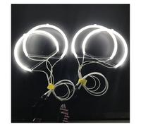 TNTGEBFVBG Anelli halo LED Per Dodge Per Challenger 2008 2009 2010 2011 2012 2013 2014 Ccfl Angel Eyes Kit Bianco 6000k Halo Anelli Faro Anellis halos per fari anteriori
