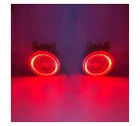 TNTGEBFVBG Anelli halo LED Per Suzuki Per Swift 2005-2016 2017 2018 Auto LED DRL Daytime Running Light Car Angel Eyes Fendinebbia Anellis halos per fari anteriori(Red Angel Eye)