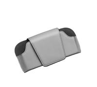 TNTGEBFVBG Custodia Occhiali Auto per Sline per A3 A1 per A4 B8 B7 per A6 C7 Parasole Occhiali da Sole Scatola Portaoggetti Accessori Interni Auto Scatola Portaoggetti Occhialis(Gray)