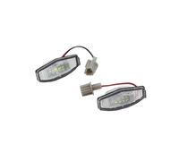 TNTGEBFVBG Plafoniere Targa Per Acura MDX Per RL Per Civic Per Accord Per Odyssey 2x Auto Posteriore LED SMD Numero Di Licenza Lampada Della Luce Targa 6000K