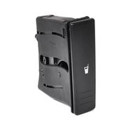 TNTGEBFVBG Universale Lattine Auto Portabevande per VW per Polo 9N 2002 2003 2004 2005 2006 2007 2008 2009 2010 Auto Center Console Portabicchieri 6Q0858602E 6Q0 858 602(Black)