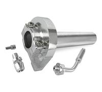 tnttu Maniglia Gas tirare rapido, alluminio/argento