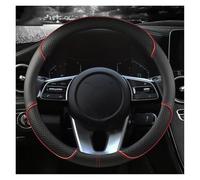 TNTVLMVUZ Copertura Sterzo per Kia per Ceed per Sportage per Picanto per Cerato per Seltos per Soul per Rio 3 4 5 Coprivolante Auto Accessori Auto Pelle Microfibra Copri Sterzo Auto(O Shape Red)