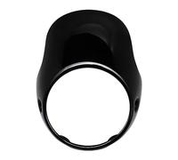 TNTVLMVUZ Parabrezza Deflettori per Bonneville per T100 per T120 per Thunderbird per Lo Sport Moto Parabrezza per Thruxton Parabrezza Spoiler Venti Deflettore Cupolino Moto Parabrezza(Gloss Black)