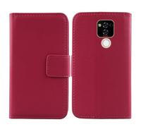 Tnviud Flip Vera Pelle Case Per Kodak Seren D61L 6" Genuine Premium Leather Cover Custodia Caso Guscio Protettiva (Rosa)