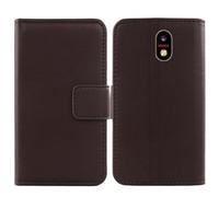 Tnviud Flip Vera Pelle Case Per Kodak Seren KD50 5" Genuine Premium Leather Cover Custodia Caso Guscio Protettiva (Marrone scuro)