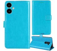 Tnviud Premium Custodia Portafoglio in PU Pelle Supporto Caso Guscio Protettiva Cover Flip Skin Case Per SPC ZEUS 2 PRO 6.1"(Blu)