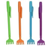 Tnyvm 1Pc Colore Casuale Portatile Estensibile Telescopico Plastica Grattaschiena Massaggiatore Mano Prurito Schiena Graffi Massaggiatore Del Cuoio Capelluto Massaggiatore