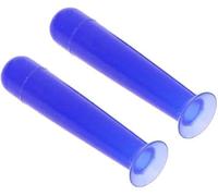 Tnyvm 2 pezzi blu pratico silicone morbido lenti a contatto piccole ventose bastone, RGP inserter Remover casi, applica i contatti in modo sicuro e igienico, rimozione lenti a contatto, custodie per