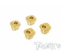 TO-271-MP10 T-Works Boccole Ottone Fuselli Posteriori per Kyosho MP10