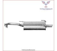 TO.29.07 Silenziatore posteriore Imasaf per TOYOTA CELICA