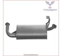 TO.84.06 Silenziatore centrale Imasaf per TOYOTA LAND CRUISER