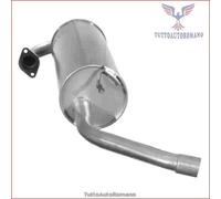 TO.86.07 Silenziatore posteriore Imasaf per TOYOTA RAV 4