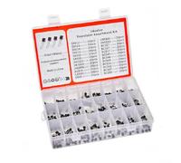 TO-92 Transistor Assortimento Kit 480PCS Silicone NPN PNP 24 Valori Completo Componenti Elettronici Set Include Interruttore di Elaborazione Segnale Hobby Design