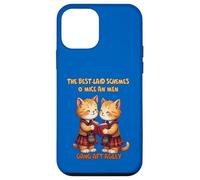 To A Mouse Orange Cats Reciting Burns Poesia Custodia per iPhone 12 mini