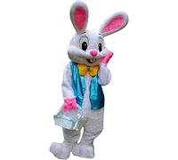To.beone Costume da coniglietto pasquale per adulti, mascotte