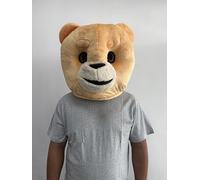 To.beone Peluche Teddy Costume Maschere Orso Animale Carnevale Maschere Mascotte Testa Costume Halloween Outfit
